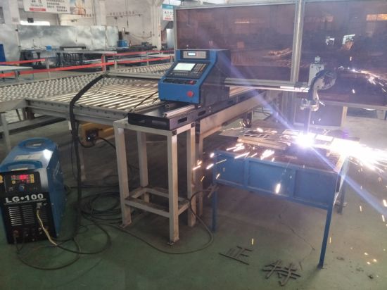 Metal CNC plasma cutter machine, nga may plasma ug flame cutting