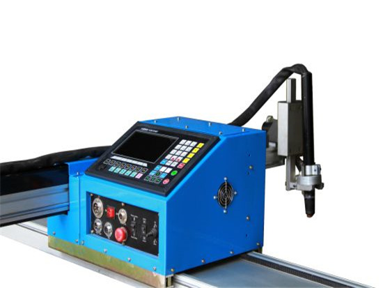 Ang propesyonal nga giya sa square rail table metal cutting machine gantry type plasma cut cnc