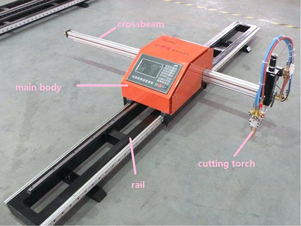 Bag-ong produkto cnc plasma cutting machine metal sheet 1200 * 1200mm working area