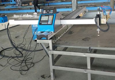portable mini CNC plasma cutter 120A stainless steel plate CNC cutting machine / 1600 * 3400mm cutting size uban sa CE certification