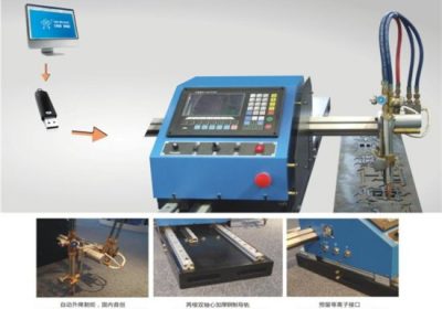 Portable CNC Plasma Cutting Machine Ug Automatic Gas Cutting Machine Sa Steel Track